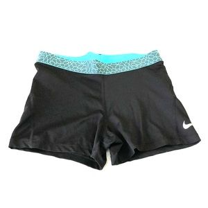 Nike black spandex shorts